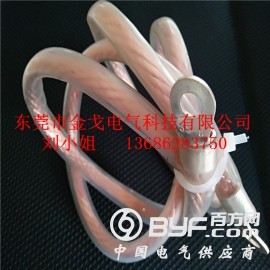 Pvc铜绞线软连接，无氧铜丝软绞线+紫铜导热管图3
