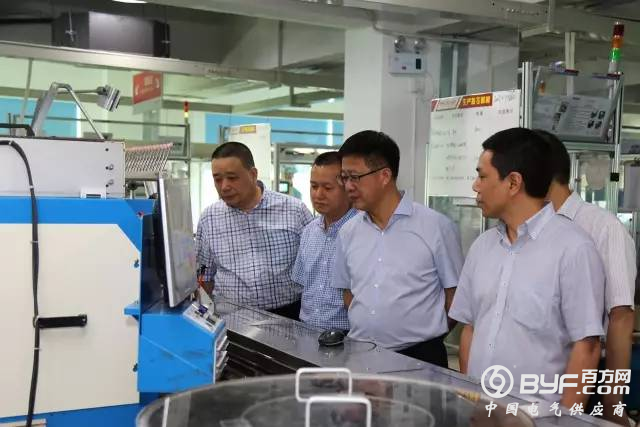 乐清市委林亦俊书记一行莅临欣灵电气调研指导