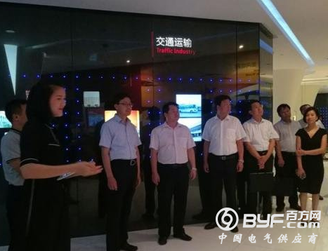 高陵区委书记杨晓东带领招商小分队回访中国德力西集团