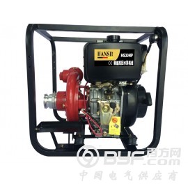 3寸翰丝移动式柴油高压水泵 流量大扬程高图2