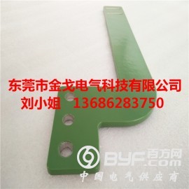 母线槽连接铜排，加工喷涂环氧树脂异型硬母排图2