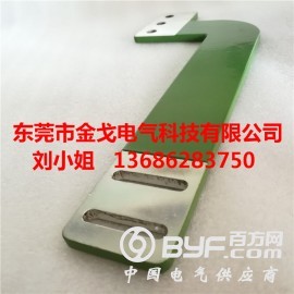 涂层铜排镀镍，大电流电池硬铜排，异形母排销售图2
