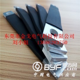 0.05-0.5MM铝箔片叠加软连接，电池铝箔伸缩节图3