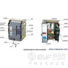 BEIKOU低压万能断路器DW45-630 抽屉式断路器3P图3