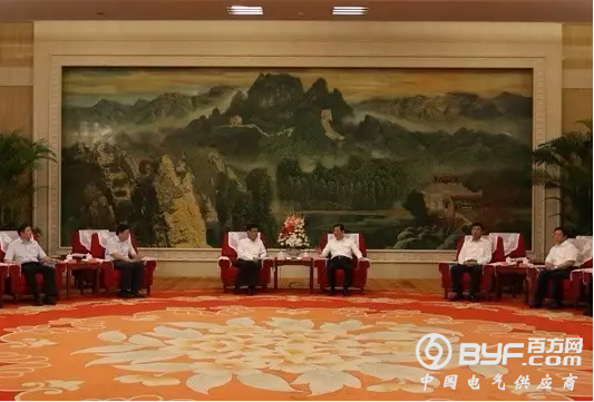 舒印彪到天津调研并与王东峰张玉卓会谈