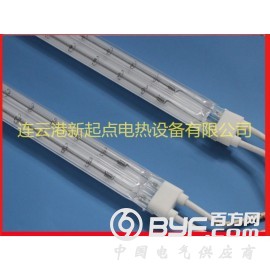 什么是半镀白卤素石英加热管图2