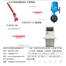 强盾专业消防水炮提供商陕西渭南PLKD电控消防泡沫水两用炮】