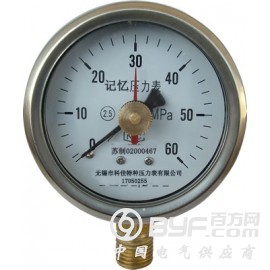 耐震记忆压力表，耐震双针压力表图3