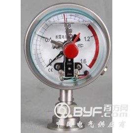 不锈钢电接点隔膜压力表图2