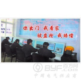 小区一键式报警，小区联网防盗: