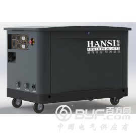 噪音小汽油发电机10千瓦翰丝品牌