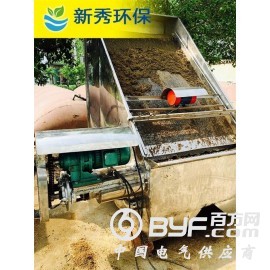 新秀XLC斜筛式固液分离机主要适用范围