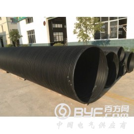 聚乙烯HDPE竖钢缠绕管金和塑业专业供应_瑞金排污管