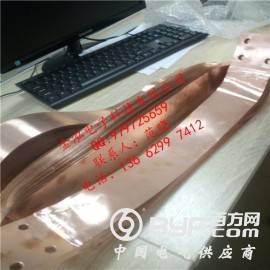 定制铜箔软连接、大电流铜导电带图片图3