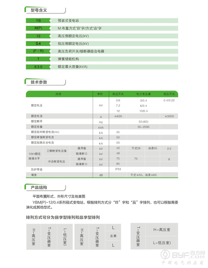 欧安电力欧式箱变2