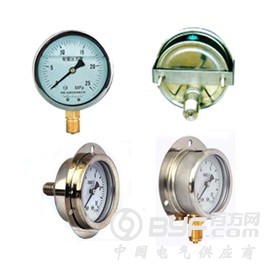 一般压力表型号规格量程，精度，安装螺纹图2