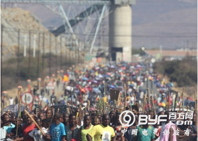 11月19日南非全国煤炭工人将举行大罢工