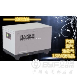 福州15KW尺寸小进口静音汽油发电机
