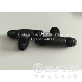 厂家热卖 AN6三通接头  铝材质油管接头