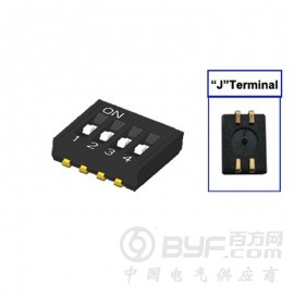 4P 1.27mm脚距指拨开关 DSHP02TSGER图2