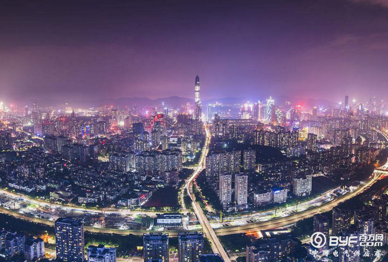 深圳全市共有40万盏路灯 各区照明有定位