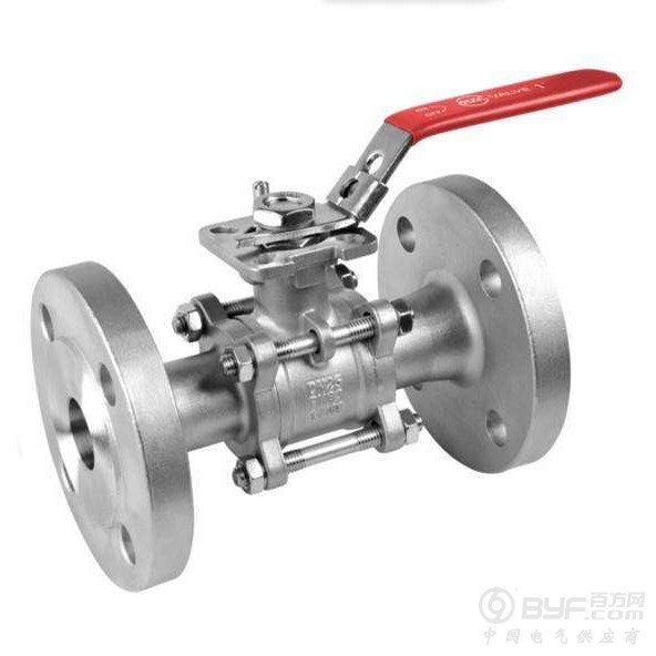 三片式法兰球阀2