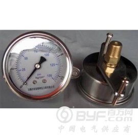 嵌装耐震压力表型号规格图3