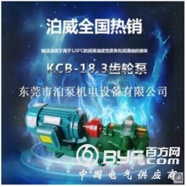 东莞 五金行业 KCB高温齿轮油泵 放心省心