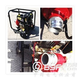 济南市4寸铸铁柴油机高压泵消防用图3