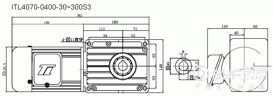 TL系列-軸上型尺寸图1