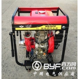 福建2.5寸大油箱进口翰丝柴油机消防泵
