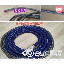 石墨接地绳 惠丰碳纤维石墨接地线用法 技术讲解图3