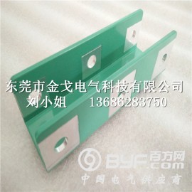 设备安装1060涂层铝排，树脂涂层铝排连接片图3