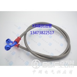 SAEJ1401不锈钢丝编织聚四氟乙烯ATV/摩托车刹车软管图2