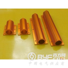 大量现货黄金铝壳电阻外壳RX24 5W-1000W电阻外壳