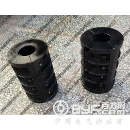 万盛JQ型夹壳联轴器结构 夹壳联轴器结构简单