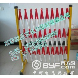全绝缘安全伸缩围栏批发-渭南红白相间绝缘安全围栏批发图3