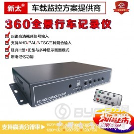 360全景行车记录仪AHD高清摄像头1080P盲区监控图2