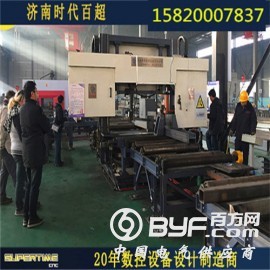 山东转角带锯床 高速数控金属带锯床价位图2