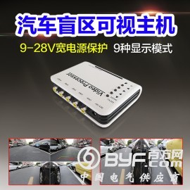 深圳新太车载画面分割器4路迷你全景行车记录仪车载画面分割器