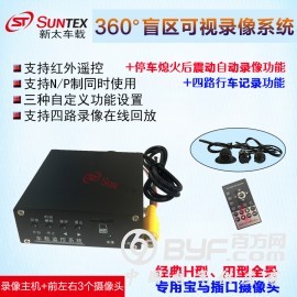 深圳新太360全景行车记录仪车载四画面分割器ST423C图3
