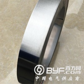 厂家直销进口超薄304不锈钢带双面亮面单面拉丝不锈钢带图2