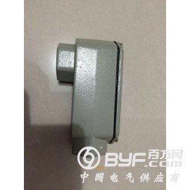 BHC-E防爆右弯通 BHC-D左弯防爆穿线盒 防爆穿线盒图2