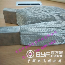 金泓长期供应紫铜编织软连接导电带 镀锡铜导电带图2