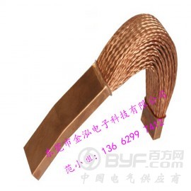 多层铜编织带软连接 变压器铜编织导电带厂家直销图3