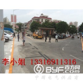 西丽车牌识别系统厂家 商场停车场划线图1