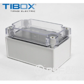 TIBOX插座盒 开关盒 125*75*75 防水接线盒图3