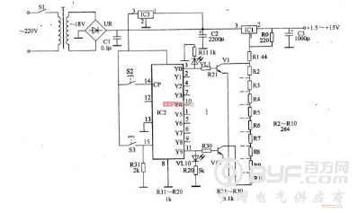 直流稳压电源一般有哪几部分组成?主要技术指标有哪些?