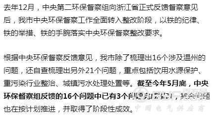 德力西长江的这个项目在乐清被通报批评！负责人被点名...原因竟然是...