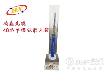 48芯单模铠装光缆